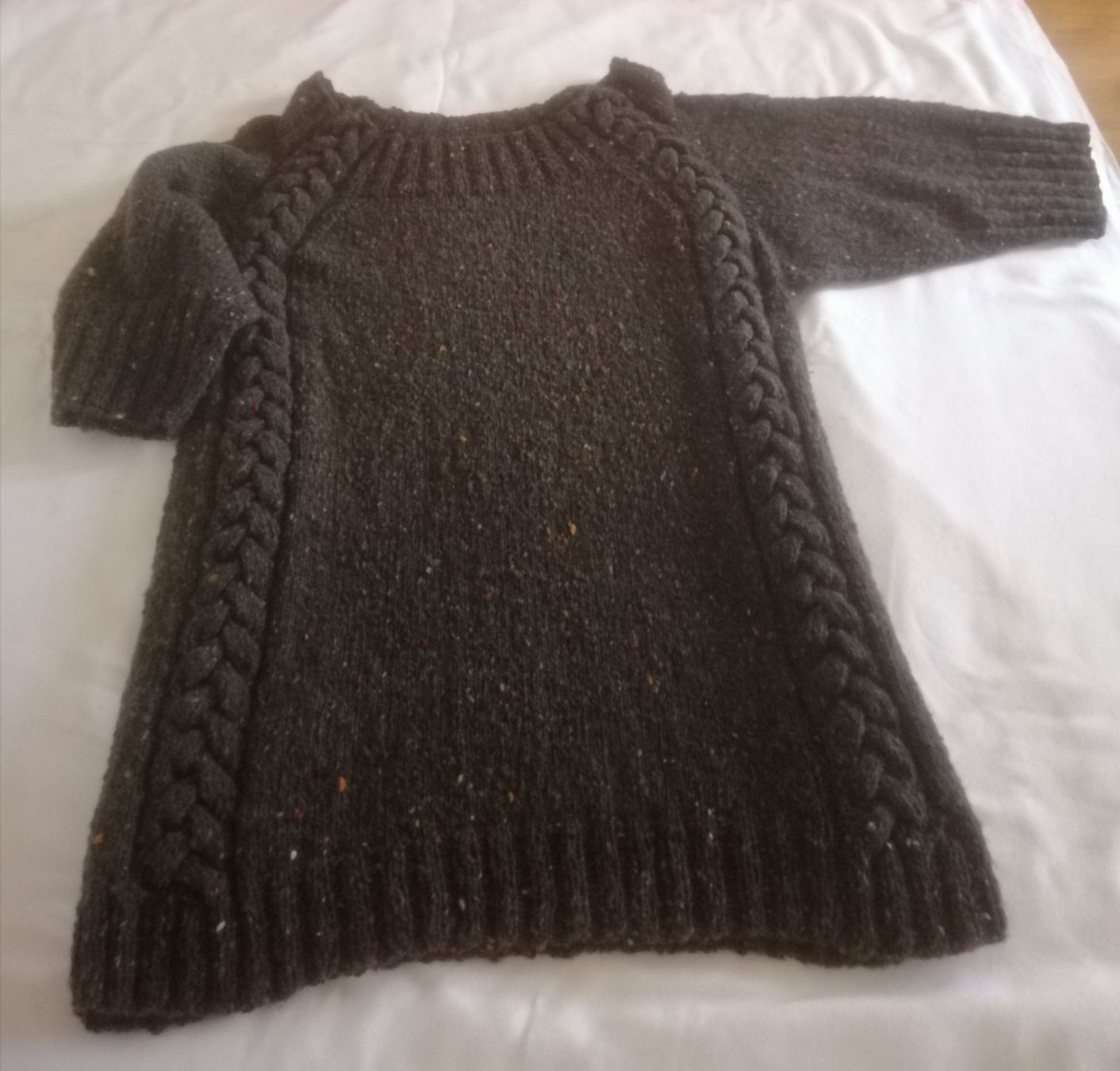 Pullover & Sweatshirts: Pulli Wintertunika "Donegal" handgestrickt   NEU – Neu (gemäss Beschreibung) aus Langenthal von Handstrick 8