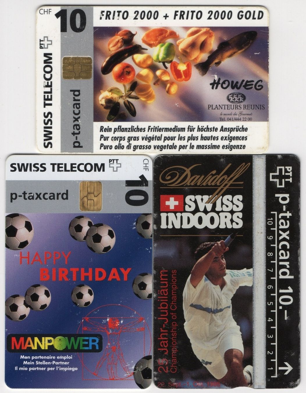 Schede telefoniche: 3 verschiedene Schweizer Kunden Taxcards – Usato da Eglisau venduto da Chperfins