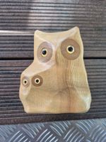 Spardose UBS, Holz, Eule
