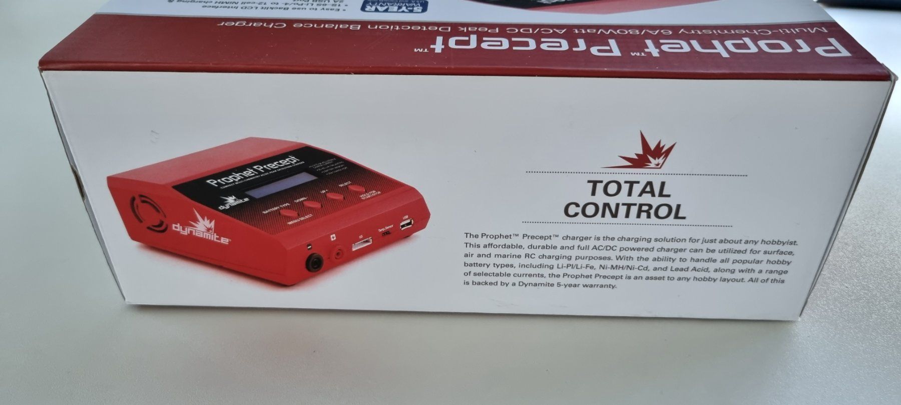 Ladegeräte: Modellbau Ladegerät Dynamite Prophet Precept Charger 80 ACDC – Neu und originalverpackt aus Burgdorf von Cyrano73 8
