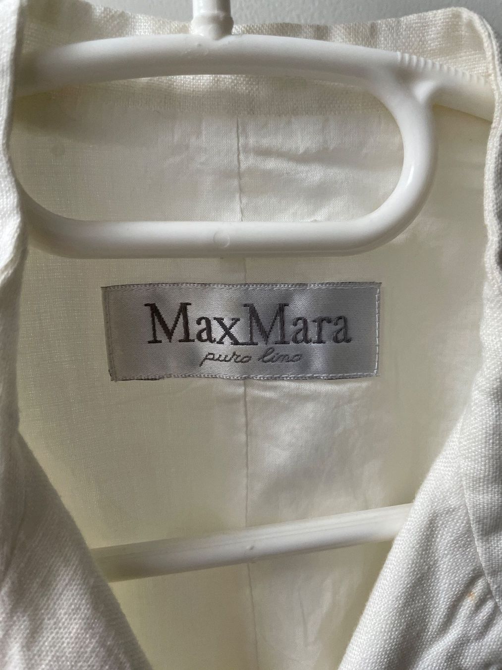 Max Mara Gilet & Giacche senza maniche: Max Mara Weste, CH- Grösse 42, Leinen, – Usato da Wettingen venduto da Adventist 1