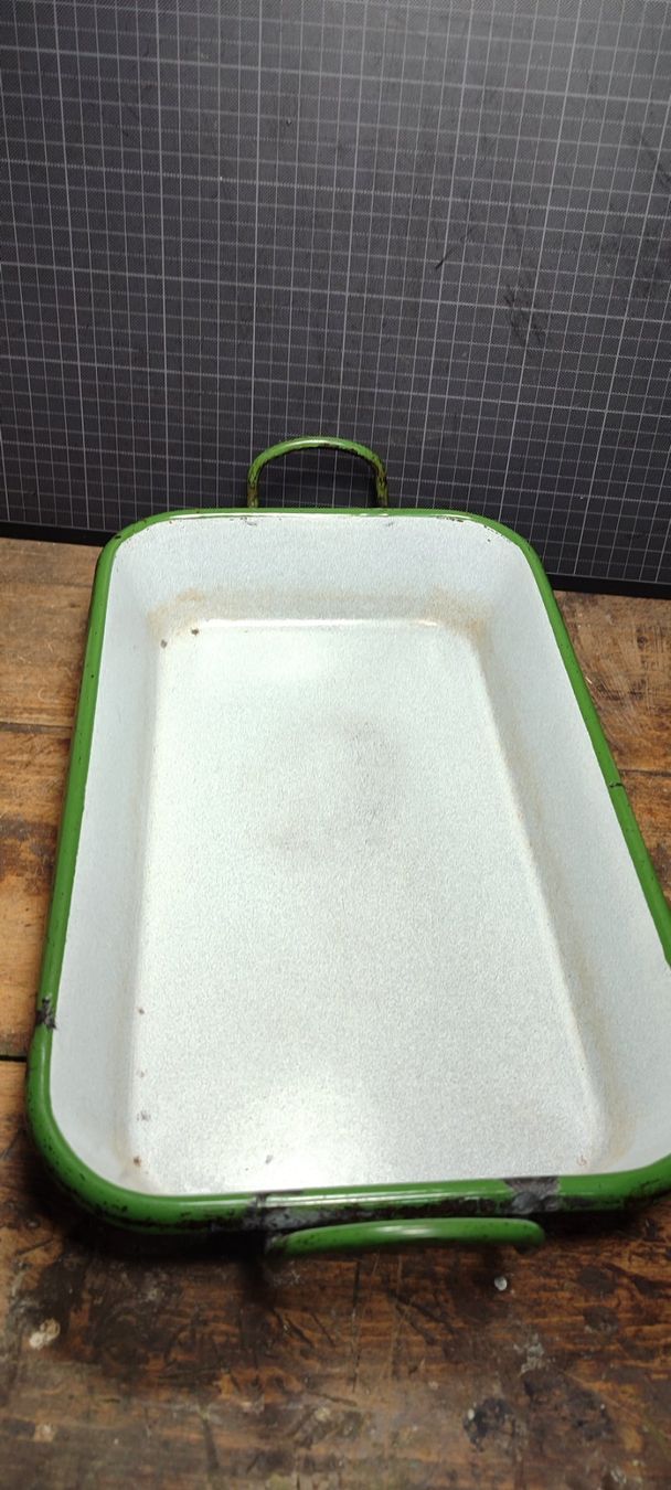 Backformen: Wunderschöne alte Auflaufform emailiert – Gebraucht aus Gelterkinden von MYSTOREFORYOU4460 2