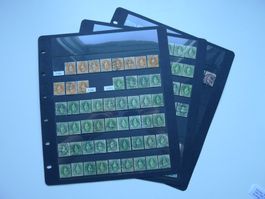 Sammlung Stehende Helvetia 66C - 71C SBK Fr. 2500.-