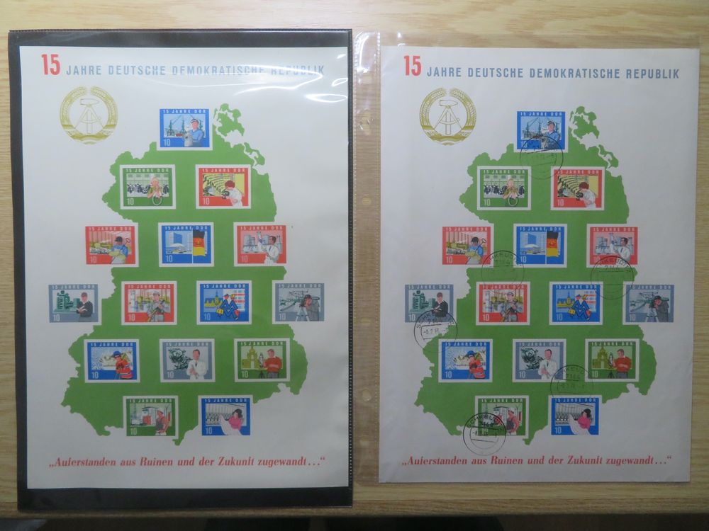 DDR Block 19 (*) + O Mi 1059B-1073B (Gebraucht) in Spreitenbach für CHF ...