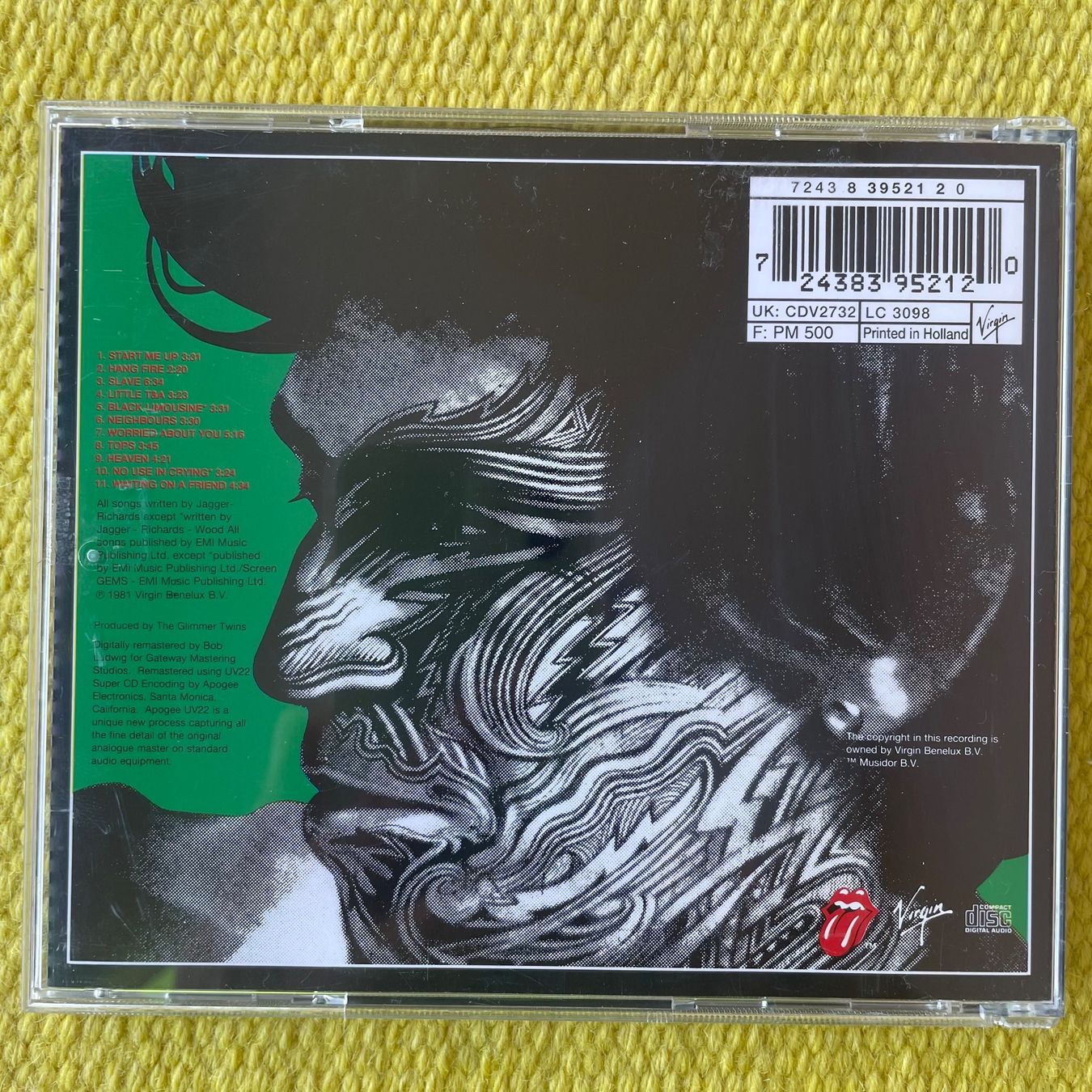 CDs: ROLLING STONES-TATTOO YOU – D'occasion à Rorschacherberg par CD-Roli 1