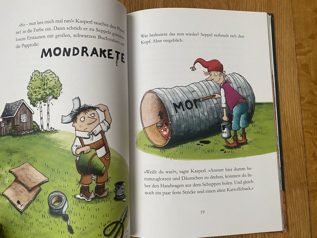 Libri: Der Räuber Hotzenplotz und die Mondrakete – Usato da Muttenz venduto da Bugijeta 2