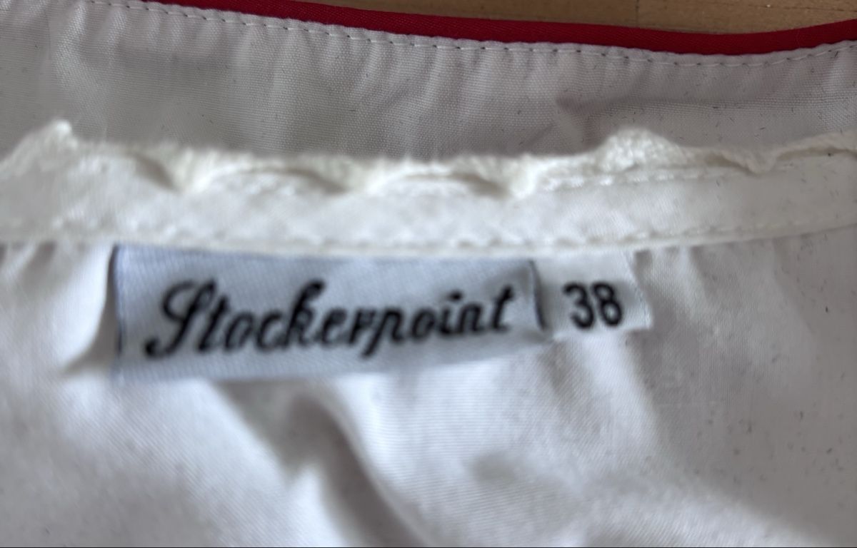 Costumi: Dirndl Stockerpoint Blumenmuster rot schwarz Grösse 38 – Nuovo (secondo la descrizione) da Egg b. Zürich venduto da Lemonsqueeezy 1