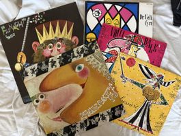 🌸🌸🌸 5er Vinyl-Set Basler Fasnacht