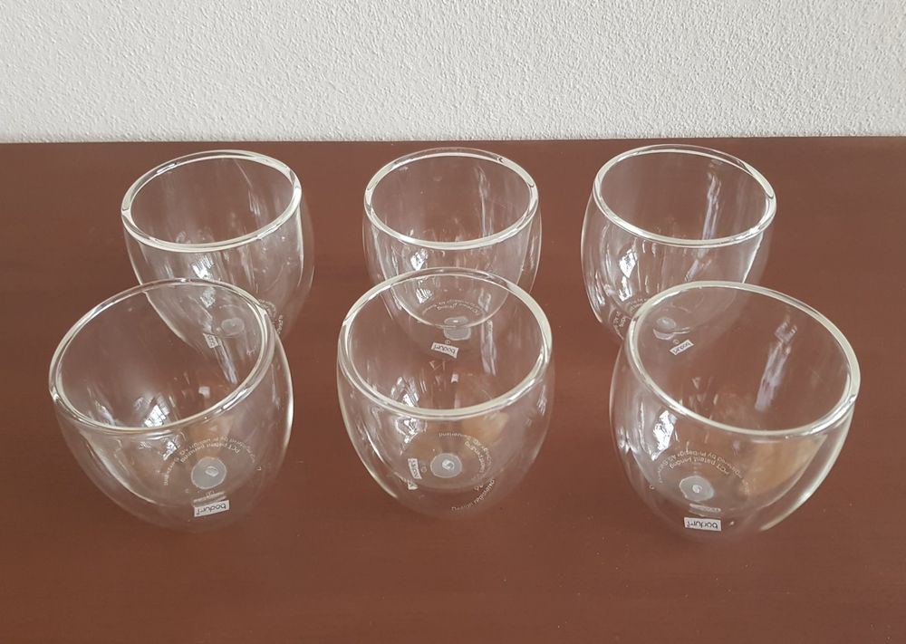 Bodum Pavina Gläser-Set (2 Stück) – Hitzebeständiges Borosilikatglas Mit Korkband