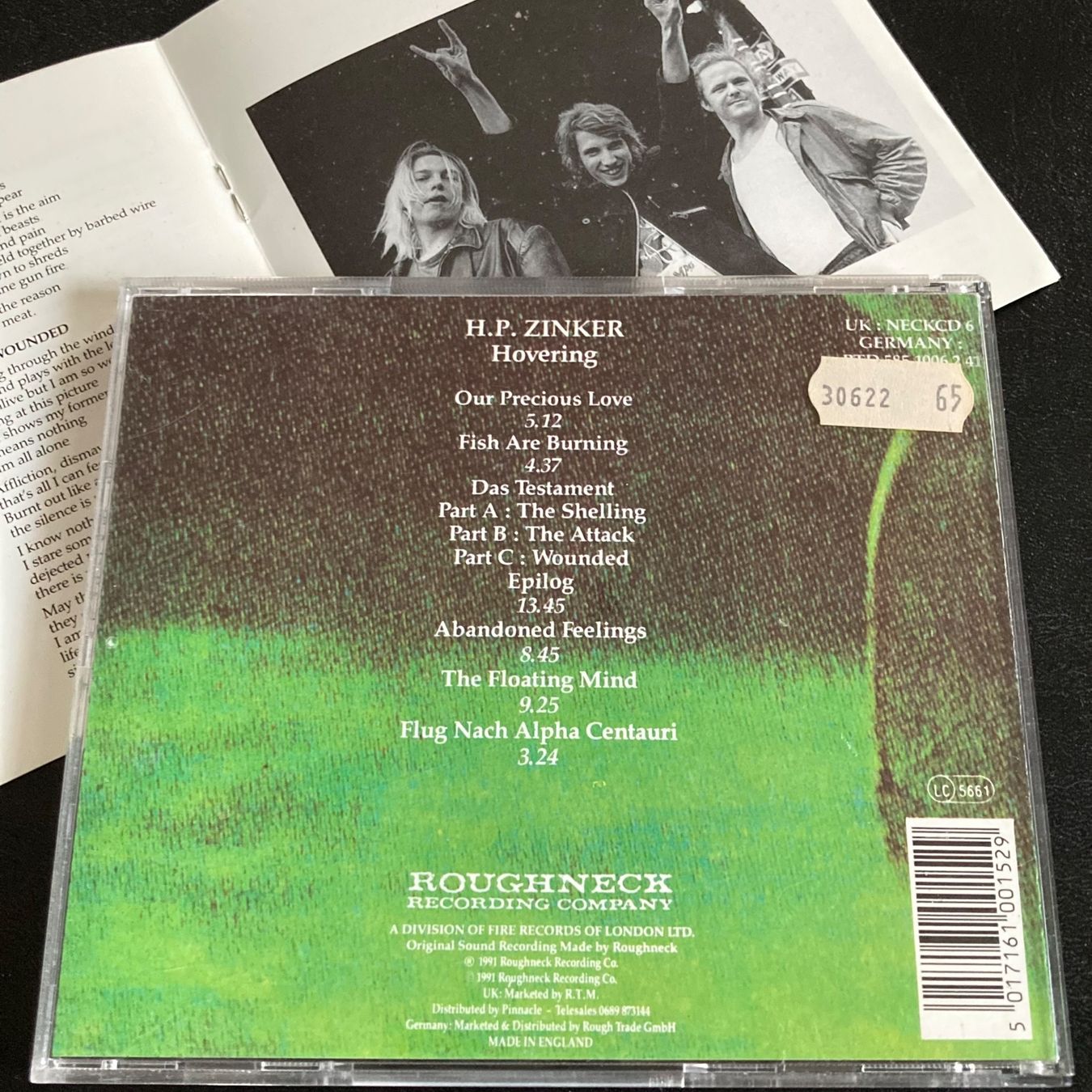 CD: H.P. Zinker - Hovering | Hans Platzgumer – Usato da Bern venduto da Ntsamina 1