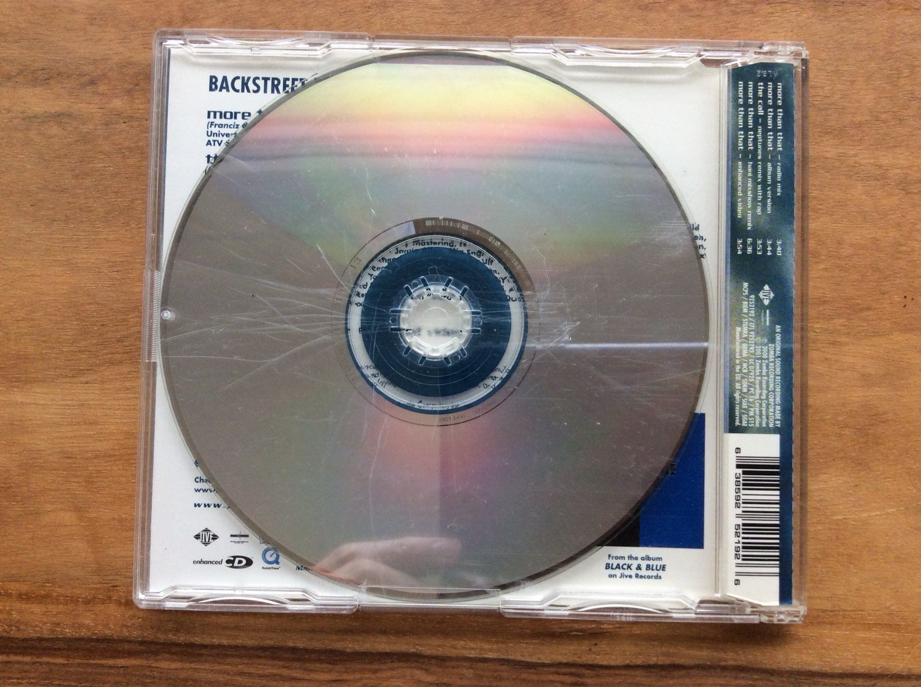 CD: CD Backstreet Boys - More Than That – Usato da Horgen venduto da flyingpenguin2000 2