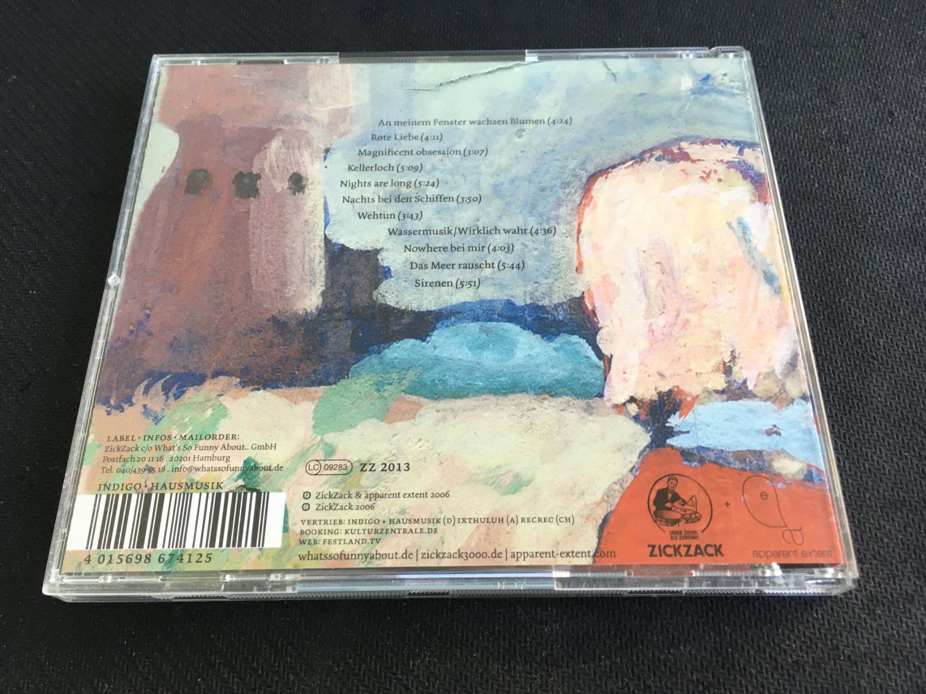 CD: Festland - An Euren Fenstern Wachsen Blumen -CD- – Usato da St.Gallen venduto da MedienJoe 2