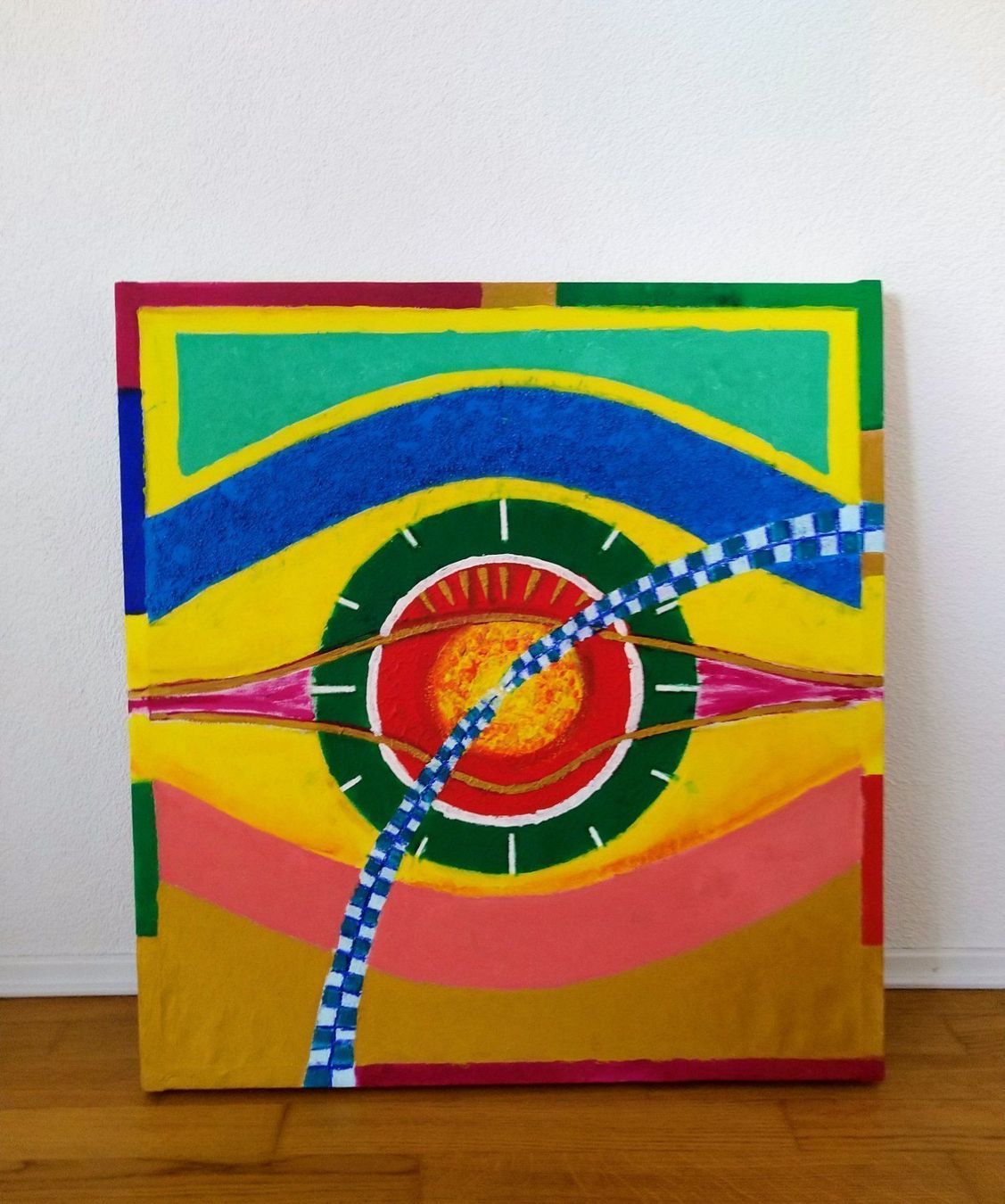 Dipinti: Acryl Bild SCHAUT ES LÄNGER AN – Nuovo (secondo la descrizione) da Kreuzlingen venduto da credo70 1