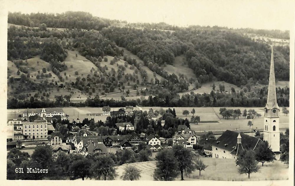 Malters LU Flugaufnahme Nr.631 , 1926 (Gebraucht) in für CHF 11 – mit ...