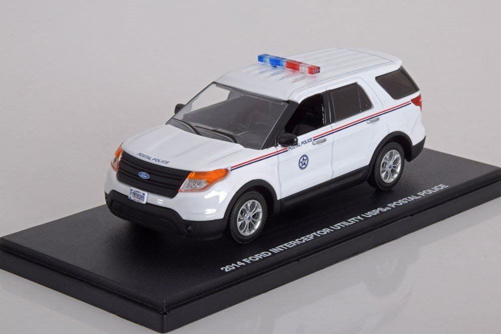Ford Modellini d'auto: Ford Explorer V / Interceptor 2010-2015 Utility USPS Postal – Nuovo e nell'imballaggio originale da Gerlafingen venduto da espero88 2