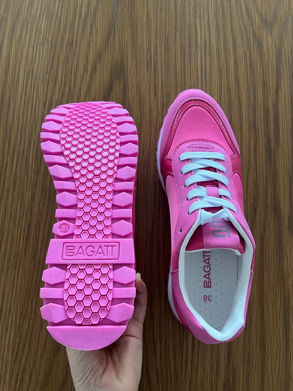 Bagatt Damenschuhe: Bagatt Sneaker Gr. 38, Farbe pink – Neu und originalverpackt aus Triesen von atos87 2