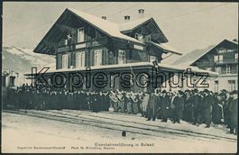 BE Gstaad - Bahnhof - Bahn MOB