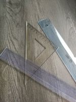 Geodreieck aus Plastik (bis 13cm)