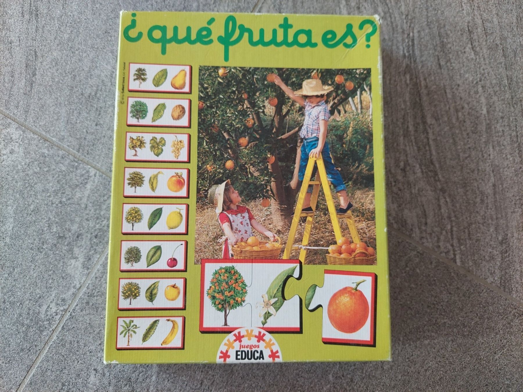 Giochi: ¿Que fruta es?  juegos Educa – Usato da Wiesendangen venduto da troawus