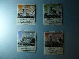 2003 Sondermarken Unesco ET Vollstempel mit Rand unten