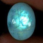 Regenbogen Mondstein 16,7 ct IF Rose Violett
