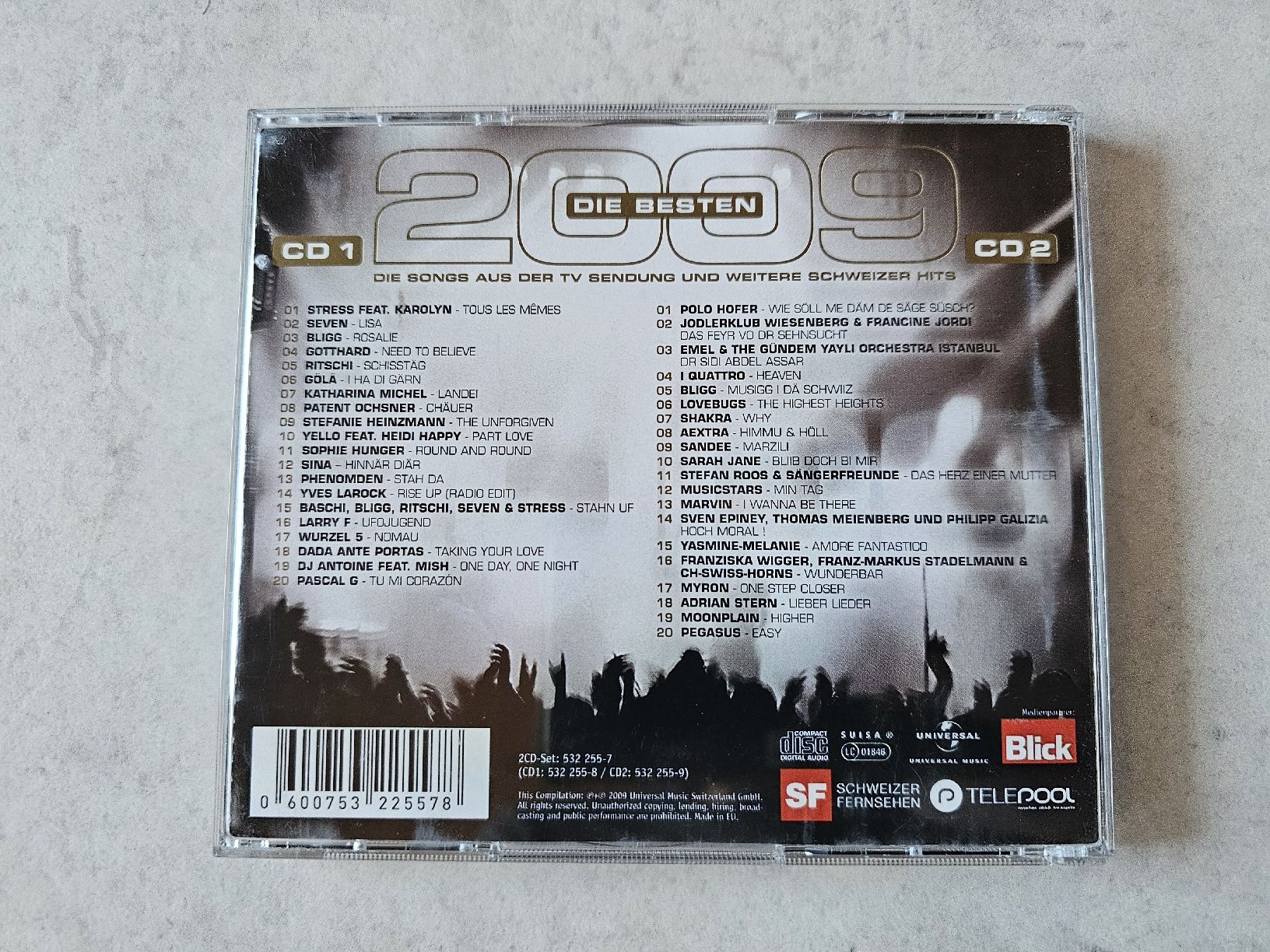 CD: Die grössten Schweizer Hits 2009  /  2 CD's – Usato da Schneisingen venduto da backstore24 1