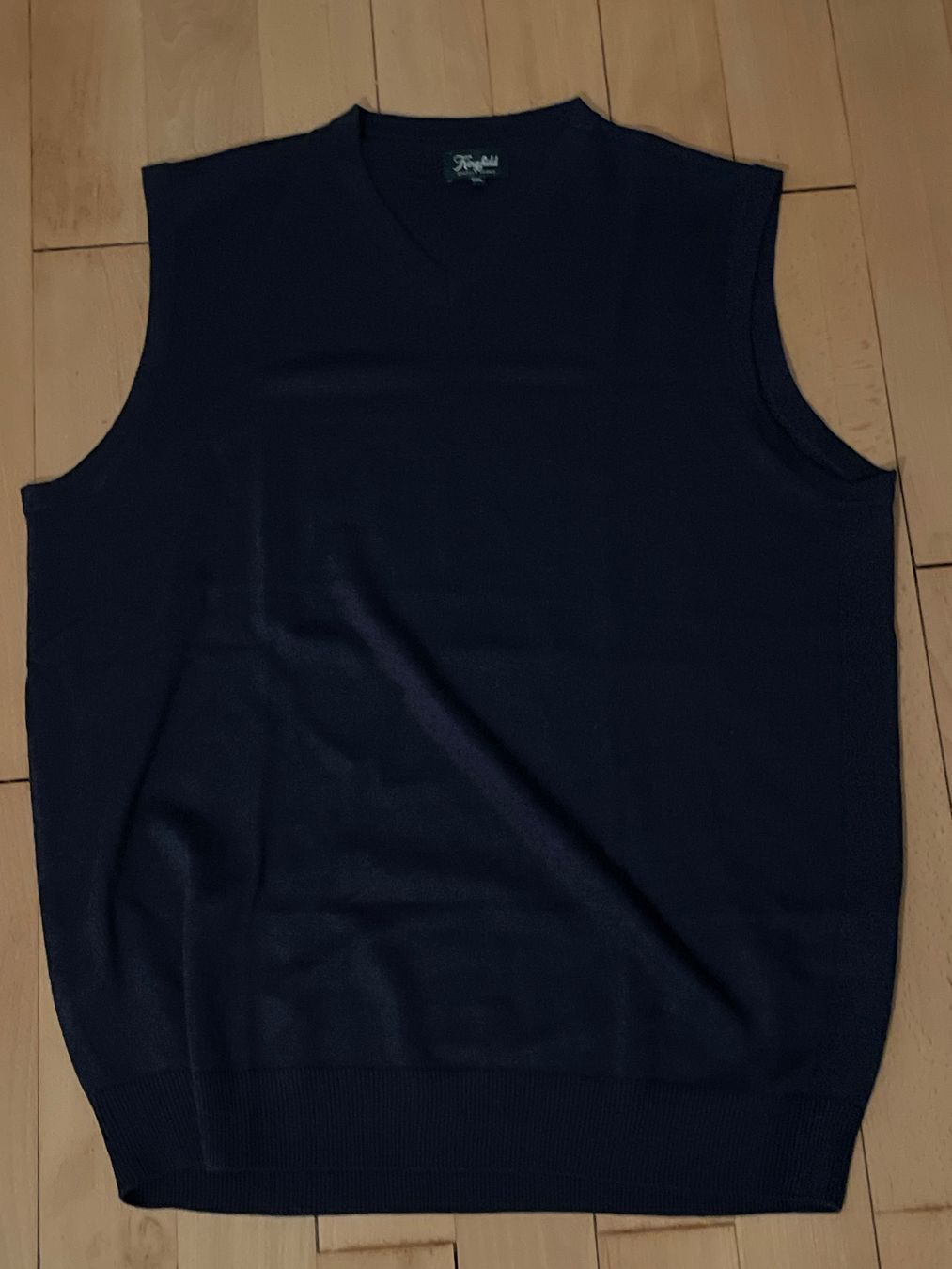 Gilet & Giacche: Kingfield Herren Weste Pullunder Gr. 2XL Dunkelblau – Usato da Thun venduto da BanjoDan