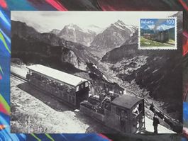 CL26 Carte Postale + Timbre Suisse 2018