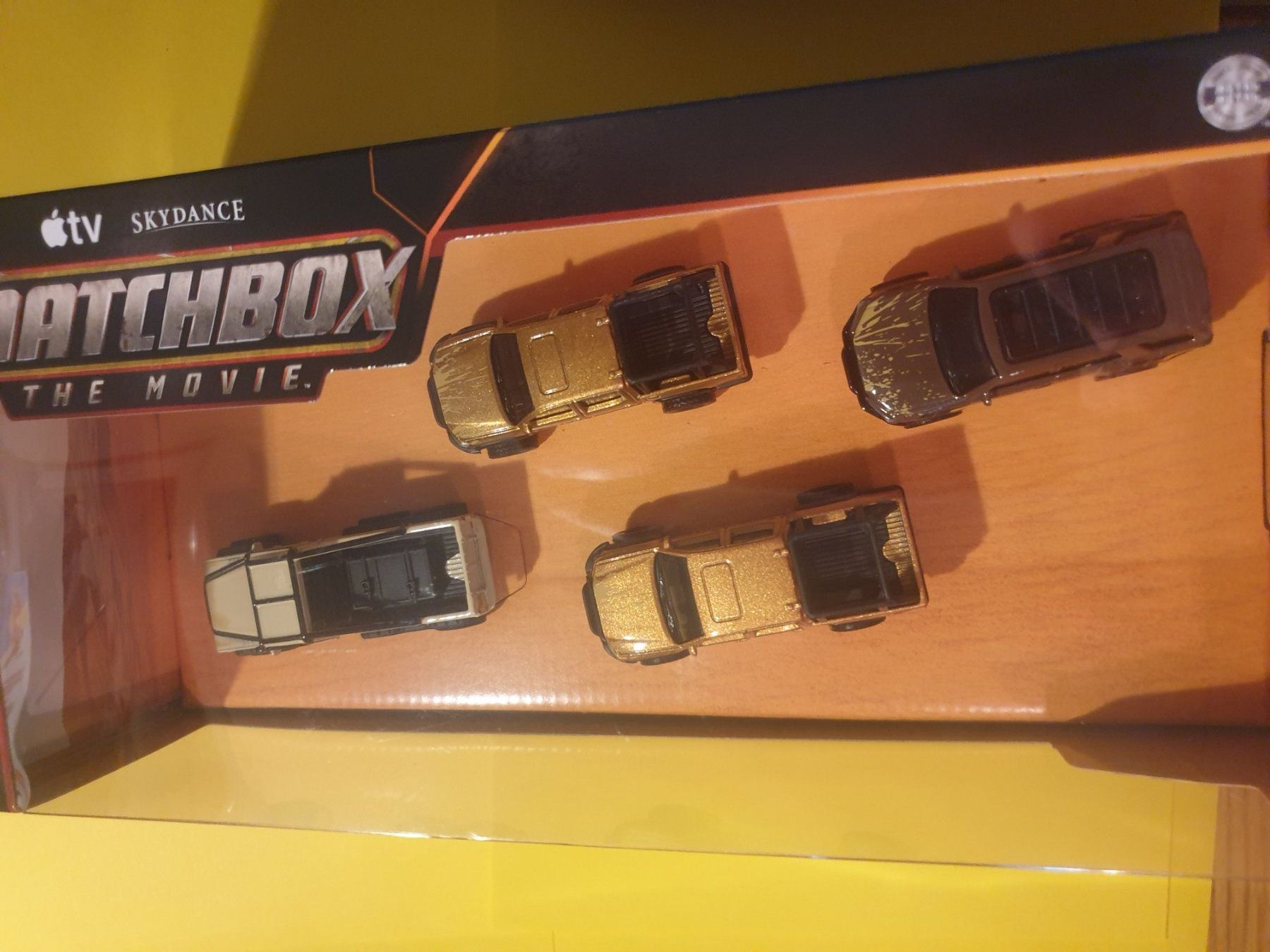 Matchbox Modellini d'auto: Matchbox THE MOVIE 4er Set – Nuovo e nell'imballaggio originale da Oftringen venduto da Rotor 9