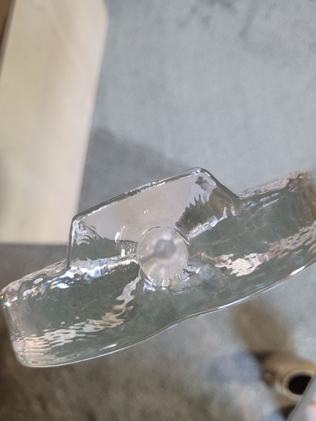 Walther Glas Vasi & Recipienti: Vase Solifleur Saturne Walther glass design – Usato da Farvagny-le-Grand venduto da Grapeful88 2