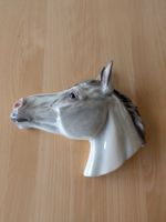 Pferdekopf Keramik Wanddeko Vintage Shabby Chic Deko 49
