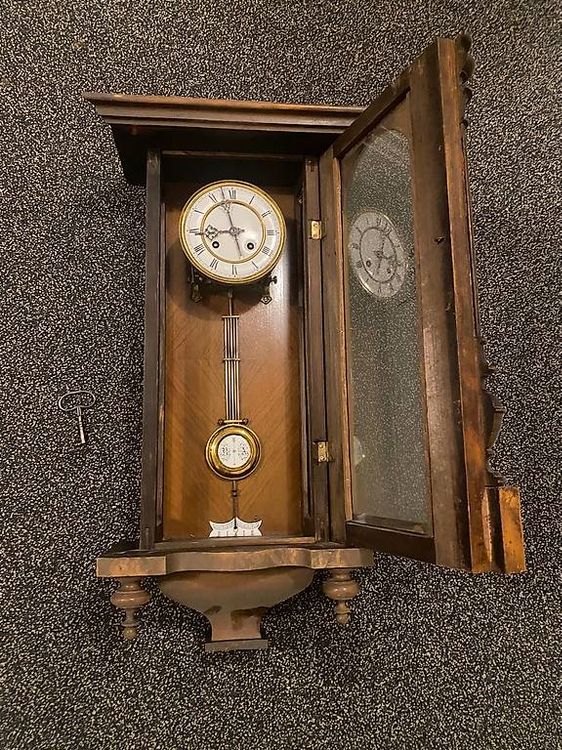 Wanduhren Regulator Uhrwerk Reparieren Alte Uhr Wanduhr Pendeluhr