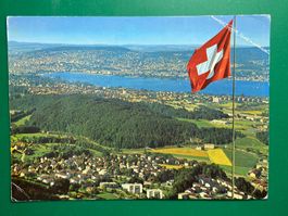 Bergrestaurant Felsenegg - Blick auf Zürich