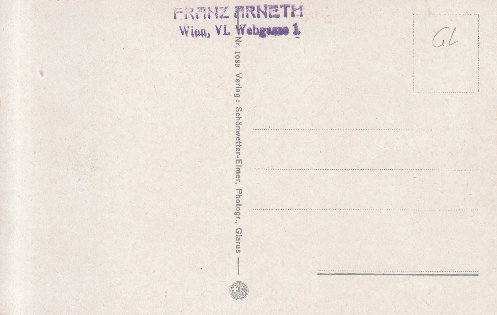 Cartoline postali: Klöntal ca. 1930 – Usato da Bürglen TG venduto da StampGraf 1