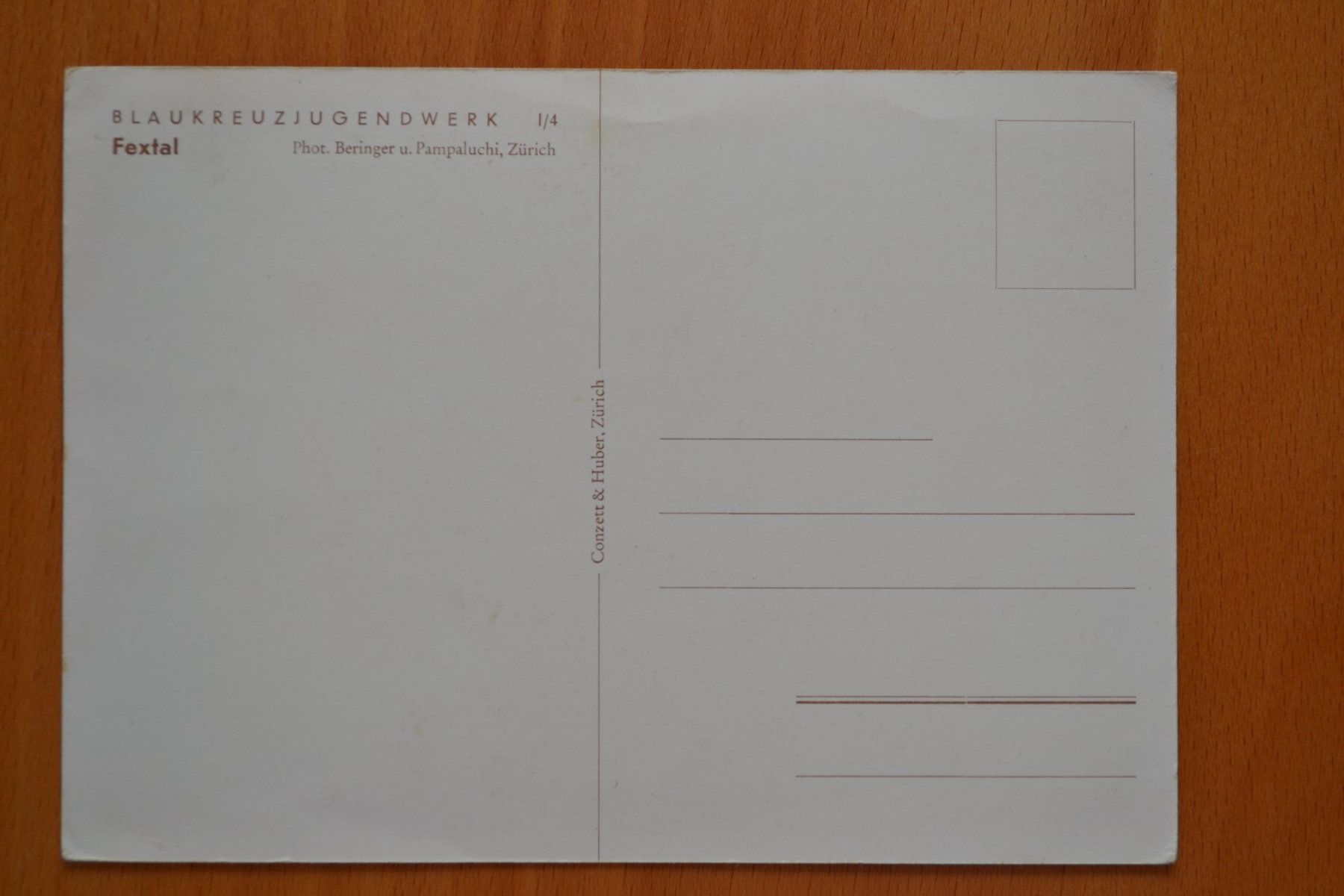 Cartoline postali: AK Fextal GR – Usato da Beinwil am See venduto da kajak55 1