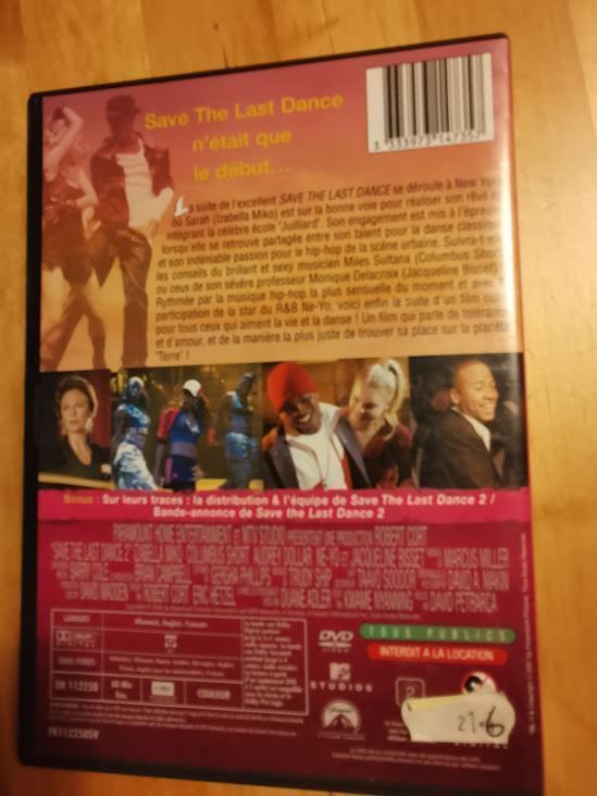 Tutti i DVDs: DVD Französisch Save the last Dance 2 – Usato da Zofingen venduto da noise123 1