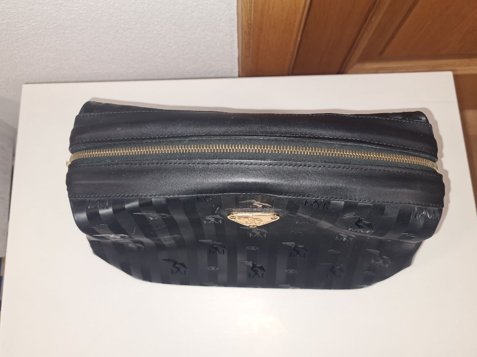 Maison Mollerus Borse da donna: Maison Mollerus Kosmetiktasche Schwarz – Usato da Adligenswil venduto da FriedasWelt 5
