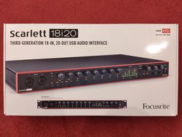 Focusrite Scarlett 18i20 - 3rd Gen USB Audio Interface