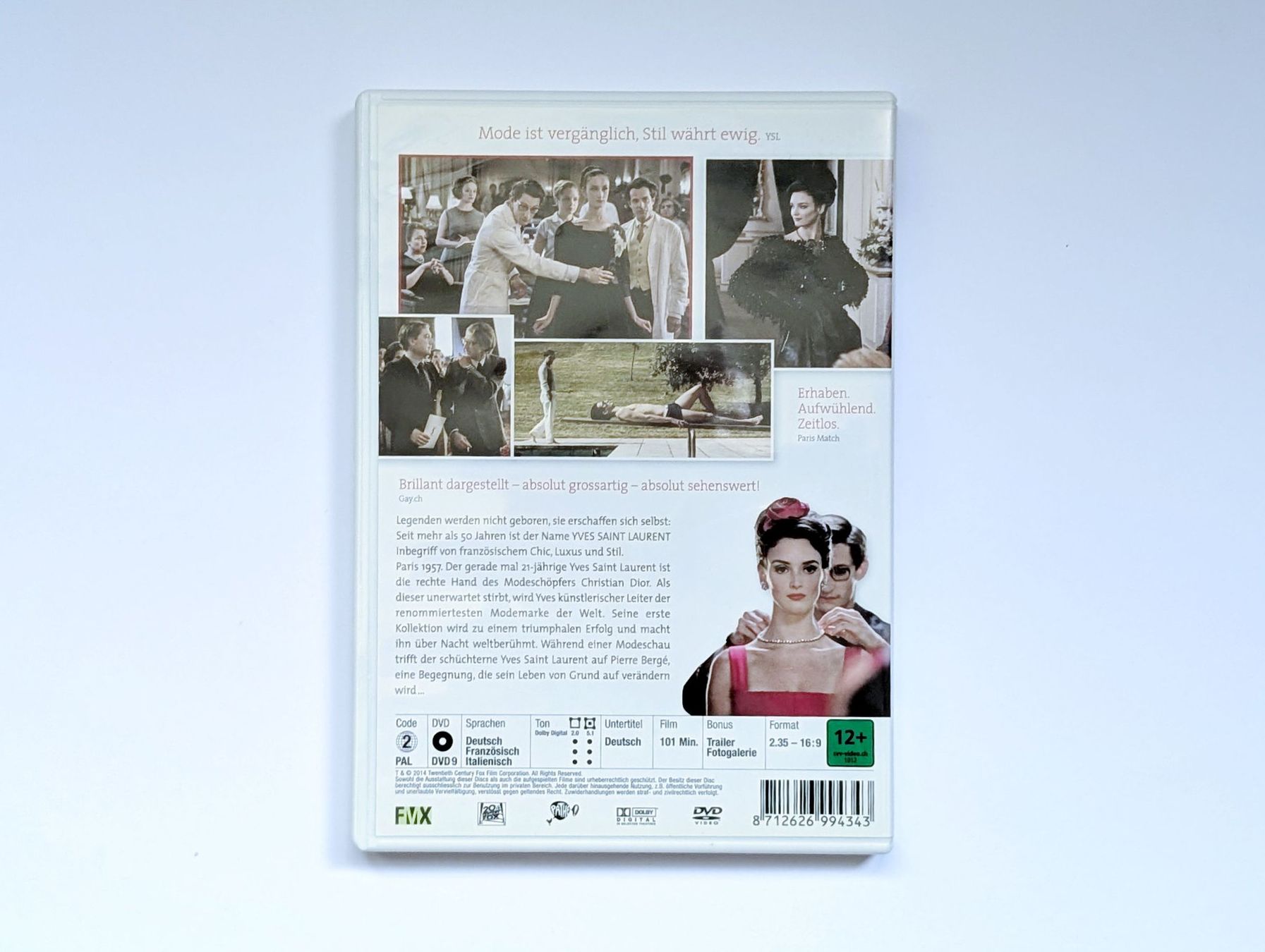Tutti i DVDs: Yves Saint Laurent DVD – Usato da Bern venduto da coretto_ch 1