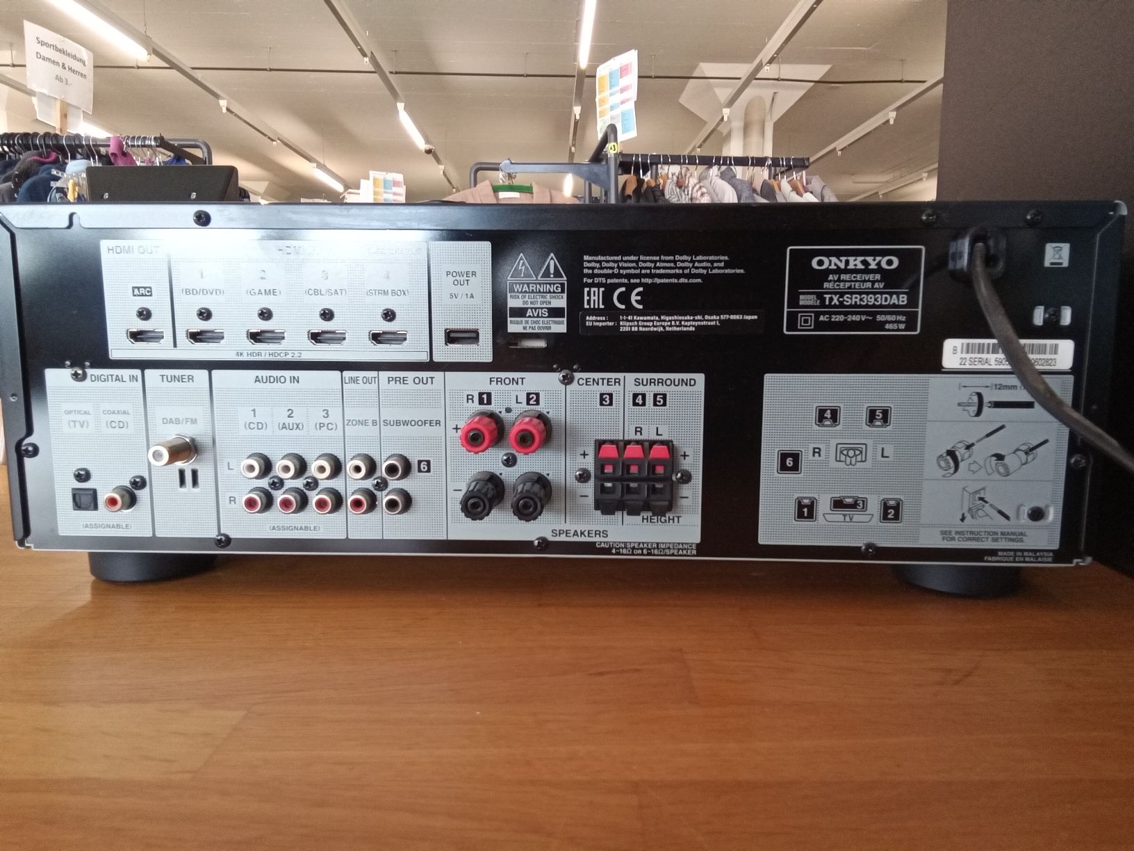 Onkyo Lautsprecher: Stereo-Set ( nicht vollständig ) – Gebraucht aus Pratteln von Cartonsducoeur_bl 6