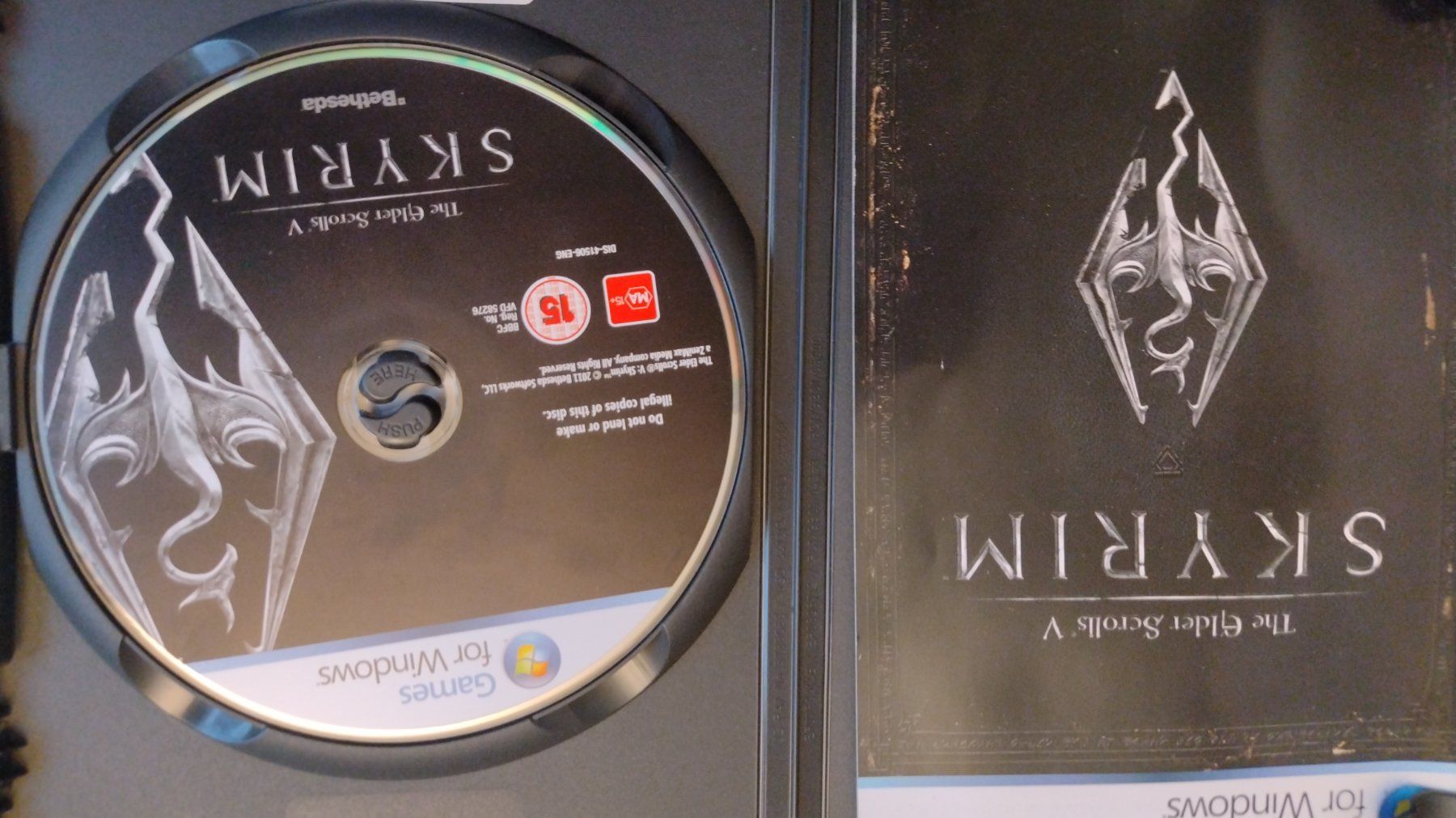 Giochi: SKYRIM The Elder Scrolls V PC Game DVD-Rom – Usato da Baden venduto da TellsKuchenhaus 3