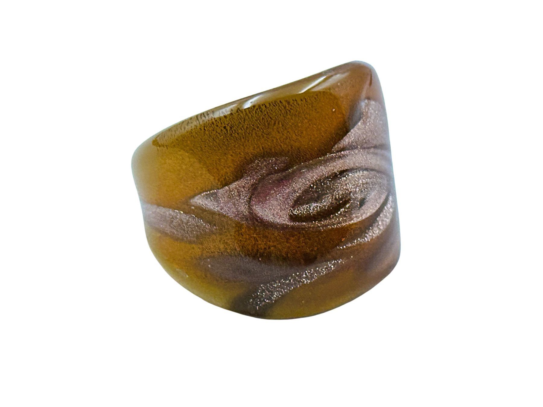 Murano Anelli: Ring Murano Glas G 54 Breite 22mm – Nuovo e nell'imballaggio originale da Oberkulm venduto da Murano-Schmuck 2
