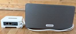 Sonos Play:3 (Gen. 1) Lautsprecher + Bridge - Top Zustand!