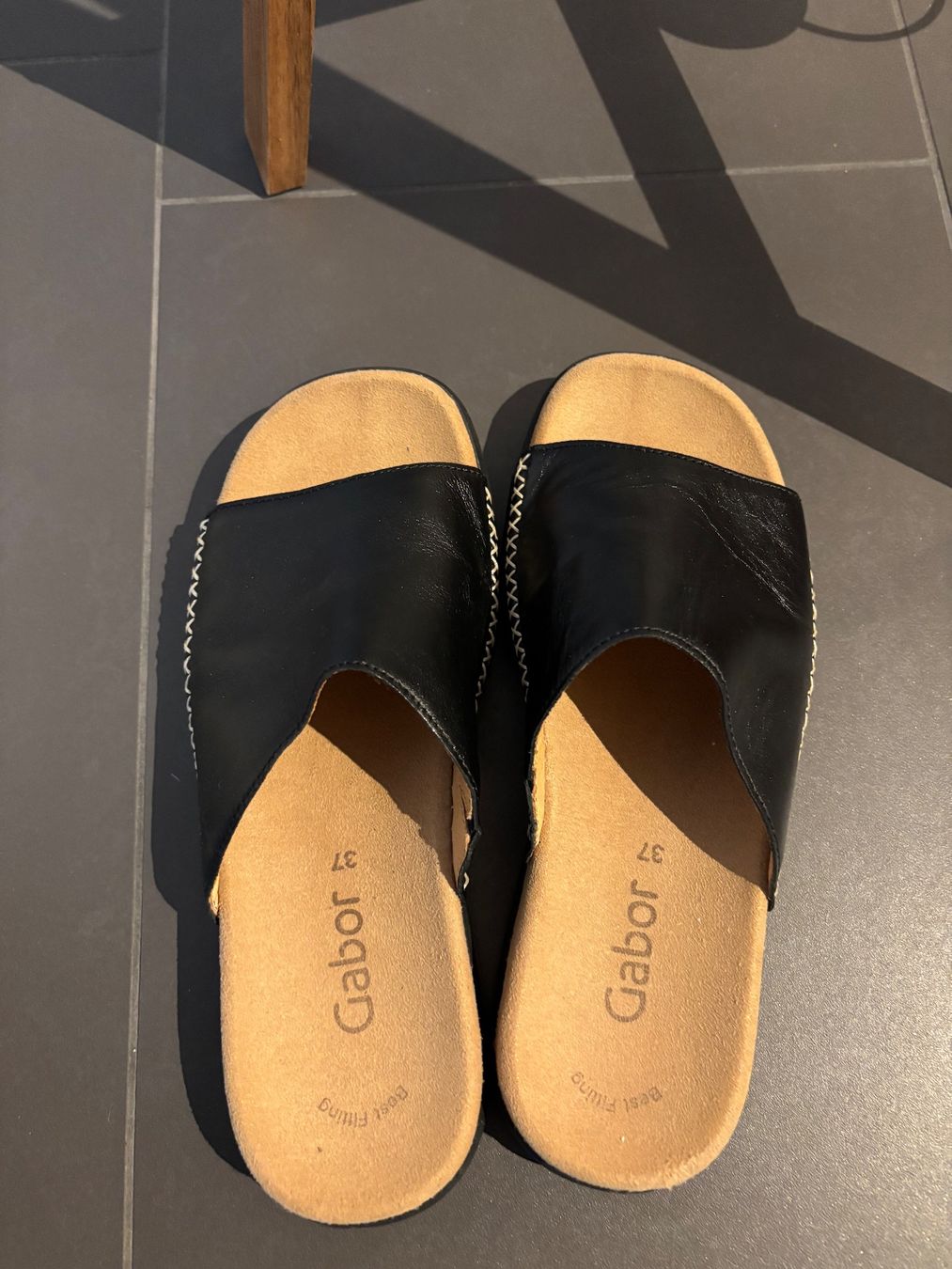 Gabor Scarpe da donna: Schöne neue Gabor Pantoletten schwarz – Nuovo (secondo la descrizione) da Uzwil venduto da te_l2qc