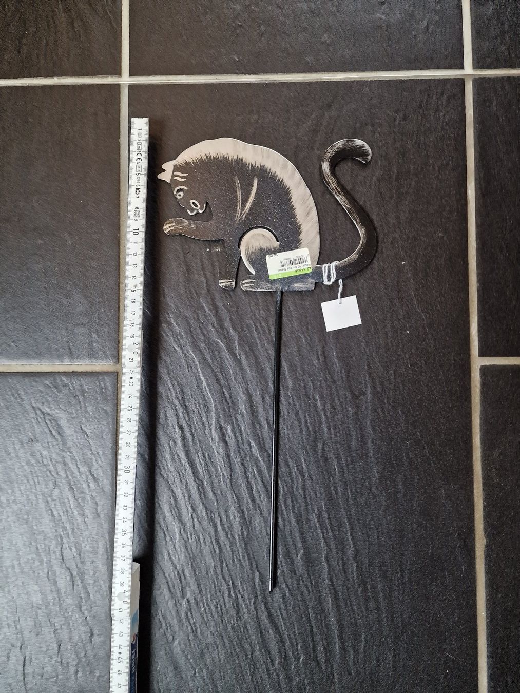 Tutte le decorazioni: Katzen Deco Pflanzenstecker Gartenstecker Metall – Nuovo (secondo la descrizione) da Hölstein venduto da Jomojilune