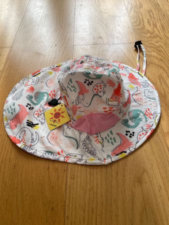 Sonnenhut mit Nackenschutz 48-52cm Gr.M