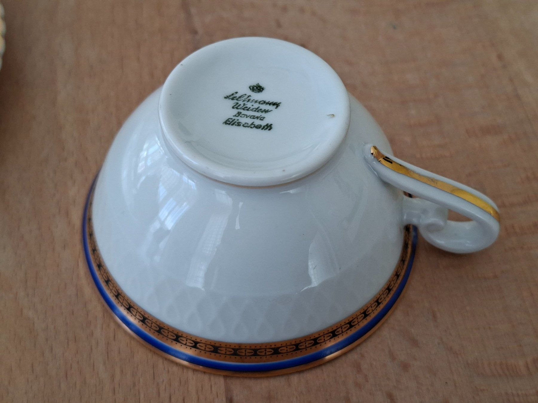 Seltmann Set di piatti: Mokka Set mit Goldrand – Usato da Sargans venduto da waldwespe 5