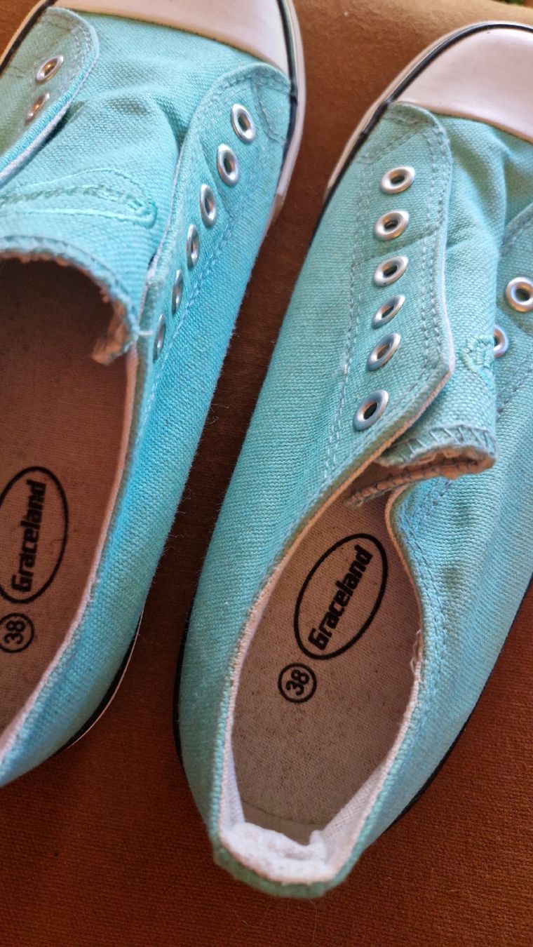 Graceland Damenschuhe: Sneaker türkis, Stoff, Gr. 38, neuwertig – Neu (gemäss Beschreibung) aus Oberengstringen von Sheera7 1