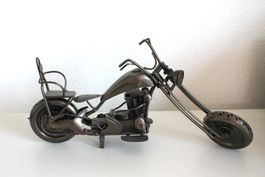 Moto Métal style Harley - Déco Vintage