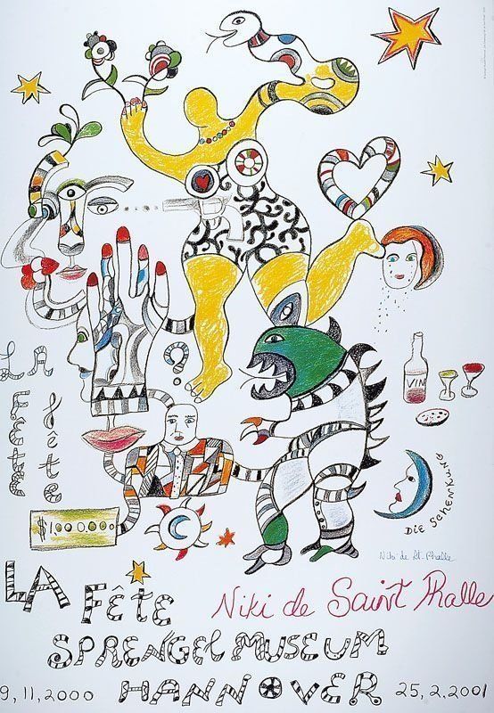 Foto & Immagini: Niki de Saint Phalle. – Usato da Allschwil venduto da ART21